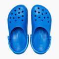 Crocs Classic blue bolt flip-flops 4