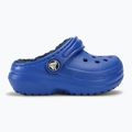 Crocs Classic Lined blue bolt children's slides 3