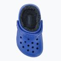 Crocs Classic Lined blue bolt children's slides 6