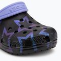 Crocs Classic Disco Dance Party Clog Kids stars/black flip flops 8