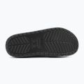 Crocs Classic Cozzzy Glitter Sandal black/silver flip-flops 4