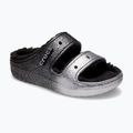 Crocs Classic Cozzzy Glitter Sandal black/silver flip-flops