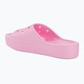 Women's Crocs Classic Platform flamingo slides 3