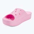 Women's Crocs Classic Platform flamingo slides 7
