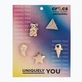 Pins Crocs Gold Icons gold icons 5 pack