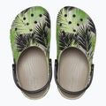 Crocs Baya Seasonal Printed Clog junior slides cobblestone/tropical 12