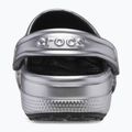 Crocs Classic silver/metallic slides 12