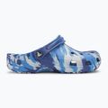 Crocs Classic Marbled Clog blue bolt/multi slides 3