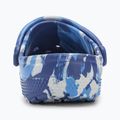 Crocs Classic Marbled Clog blue bolt/multi slides 7