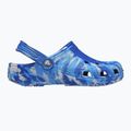 Crocs Classic Marbled Clog blue bolt/multi slides 10