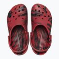 Crocs Classic Marbled Clog pepper/black slides 12