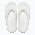 Crocs Mellow Recovery white flip flops 11