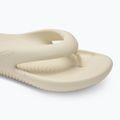 Crocs Mellow Recovery bone flip flops 7