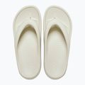 Crocs Mellow Recovery bone flip flops 11