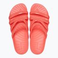 Women's Crocs Splash Glossy Strappy slides neon watermelon 12