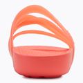 Women's Crocs Splash Glossy Strappy slides neon watermelon 6