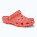 Crocs Classic Crocskin guava slides