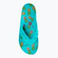 Women's Crocs Baya II Graphic Flip digital aqua/multi flip flops 5