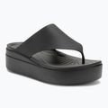 Crocs Brooklyn black women's flip flops