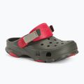 Crocs All Terrain Kids dusty olive slides