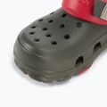 Crocs All Terrain Kids dusty olive slides 8