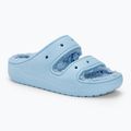 Crocs Classic Cozzzy blue calcite slides