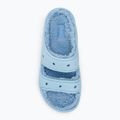 Crocs Classic Cozzzy blue calcite slides 5