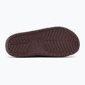 Crocs Classic Cozzzy dark cherry slides 4