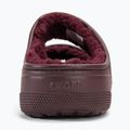 Crocs Classic Cozzzy dark cherry slides 6