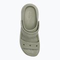 Women's Crocs Mega Crush elephant grey sandals 5