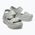 Women's Crocs Mega Crush elephant grey sandals 14