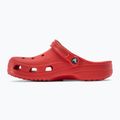 Men's Crocs Classic varsity red flip-flops 4