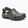 Crocs All Terrain dusty olive/multicolor slides 2