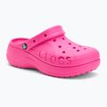 Crocs Baya Platform Clog flip flops electric pink