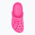Crocs Baya Platform Clog flip flops electric pink 6