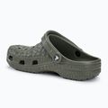 Crocs Classic Crocskin dusty olive slides 4