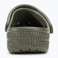 Crocs Classic Crocskin dusty olive slides 7