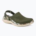 Crocs LiteRide 360 Marbled Clog army green/multi slides 2