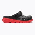 Crocs Duet Max II Clog black/varsity red slides 3