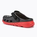 Crocs Duet Max II Clog black/varsity red slides 4