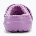 Crocs Classic Lined orchid children's slides 7