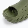 Crocs Echo Slide army green slides 7