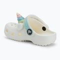 Crocs Classic IAM Rainbow Unicorn CgT chalk children's flip-flops 4