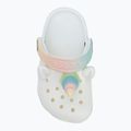 Crocs Classic IAM Rainbow Unicorn CgT chalk children's flip-flops 6
