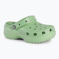Women's Crocs Classic Platform Clog fair green