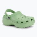 Women's Crocs Classic Platform Clog fair green 2