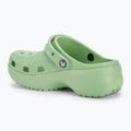 Women's Crocs Classic Platform Clog fair green 4