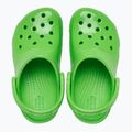 Crocs Classic Neon Highlighter Clog Kids green slime slides 10