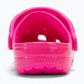 Crocs Classic Neon Highlighter Clog pink crush children's slides 7