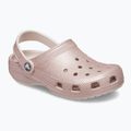 Crocs Classic Glitter Clog Toddler quartz glitter slides 9